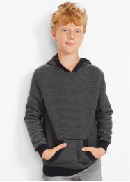 Strikket genser med hette, bpc bonprix collection