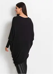 Oversized genser med asymmetrisk nederkant, bonprix