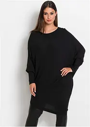 Oversized genser med asymmetrisk nederkant, bonprix