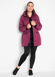 Funksjons-outdoor-overgangskåpe med hette, 2-i-1 look, vanntett, bonprix