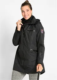 Funksjons-outdoor-overgangskåpe med hette, 2-i-1 look, vanntett, bonprix