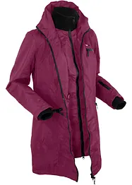 Funksjons-outdoor-overgangskåpe med hette, 2-i-1 look, vanntett, bonprix