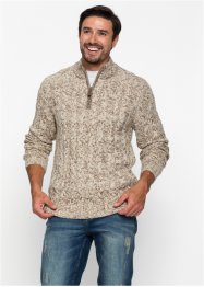 Troyer-genser med glidelås, John Baner JEANSWEAR