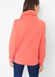 Sweatshirt med glitterprint, bonprix