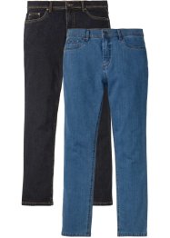 Regular Fit stretchjeans, Straight (2-pack), John Baner JEANSWEAR