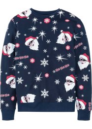 Sweatshirt med julemotiv, Slim Fit, RAINBOW