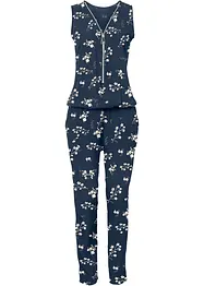 Jumpsuit med glidelås, bonprix