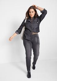 Termojeans med myk innside, Boyfriend, John Baner JEANSWEAR