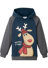 Sweatshirt med hette, gutt, bonprix