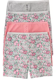 Boksertruse med høy midje og lange ben (4-pack), bonprix