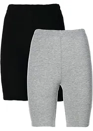 Sykkelbukse (2-pack), bonprix