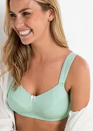 BH uten bøyle med bomull (3-pack), bonprix