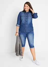 Straight-jeans Mid Waist, Cropped, bonprix