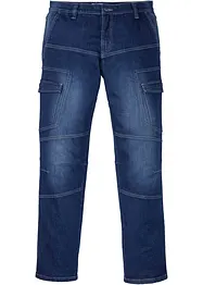 Regular Fit cargo-stretchjeans, Straight, bonprix