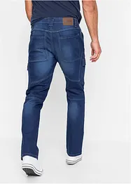 Regular Fit cargo-stretchjeans, Straight, bonprix