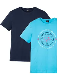 T-shirt, 2-pack, bpc bonprix collection