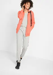 Sweatjakke med hette, bonprix