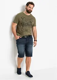 Stretch-jeans-bermuda, Slim Fit, bonprix