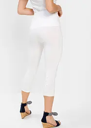 Capri-leggings med glitterstener, bonprix