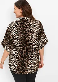 Kortermet bluse i viskose, bonprix