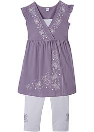 Omslagskjole og leggings til jente, (2-delt sett), bpc bonprix collection