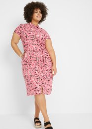Lin-kjole med print, bpc bonprix collection