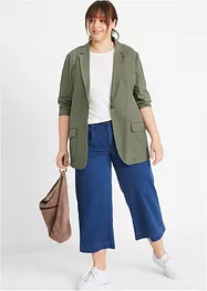 Blazer med bærekraftig lin, Loose Fit, bpc bonprix collection