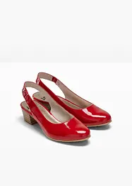 Slingback-pumps fra Jana med behagelig bredde, Jana