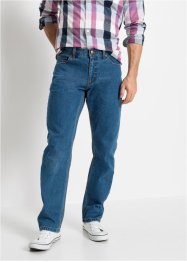 Loose Fit jeans av kraftig denim, Straight, John Baner JEANSWEAR