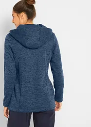 Strikket fleecejakke med teddyfleece-fôr, bonprix