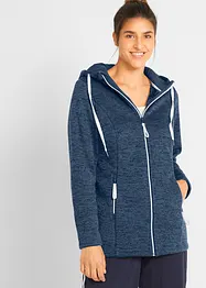 Strikket fleecejakke med teddyfleece-fôr, bonprix