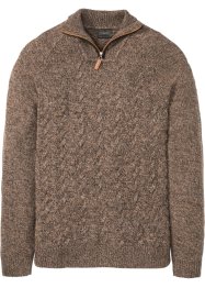Trendy troyer-genser med ull, bpc selection
