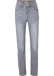 High Waist-jeans i komfortabel modell med stretch, Slim, bonprix