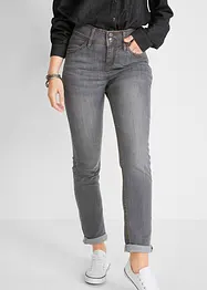 High Waist-jeans i komfortabel modell med stretch, Slim, bonprix