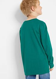 Langermet topp til gutt (2-pack), bpc bonprix collection