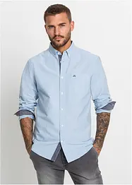 Langermet Oxford-skjorte i 100% bomull, Regular Fit, bonprix