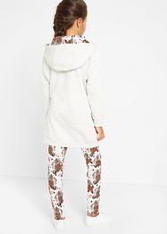 Sweatshirt og leggings (2-delt sett) økologisk bomull, jente, bpc bonprix collection