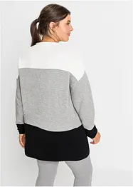 Lang genser med striper, bonprix