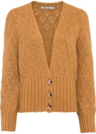 Cardigan med brede mansjetter, bonprix