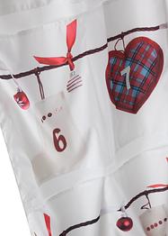 Mikrofibergardin med adventskalender (1-pack), bpc living bonprix collection