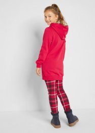 Sweatshirt og leggings til jente, økologisk bomull (2 deler), bpc bonprix collection