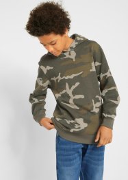 Sweatshirt med hette, til gutt, bpc bonprix collection
