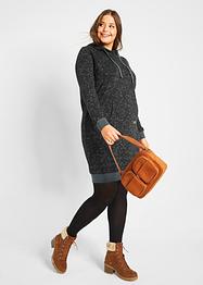 Sweatkjole med hette, bpc bonprix collection