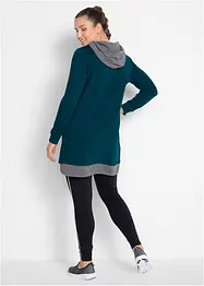 Lang sweatshirt med leggings (2-delt sett), bonprix