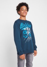 Sweatshirt, økologisk bomull (2-pack), gutt, bpc bonprix collection