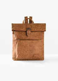 Ryggsekk med utvendig rom og spenne, bonprix