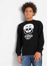 Sweatshirt til gutt, økologisk bomull, bpc bonprix collection