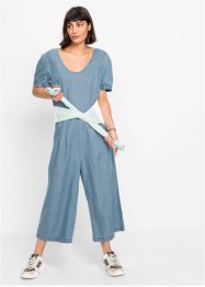 Jeans-jumpsuit-culotte med TENCEL™ Lyocell, RAINBOW
