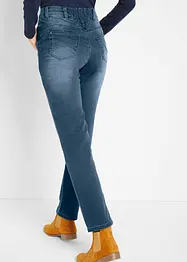 Thermojeans med push up-effekt og elastisk linning Straight, bonprix