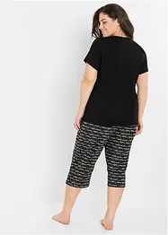 Capri pyjamas av økologisk bomull, bonprix